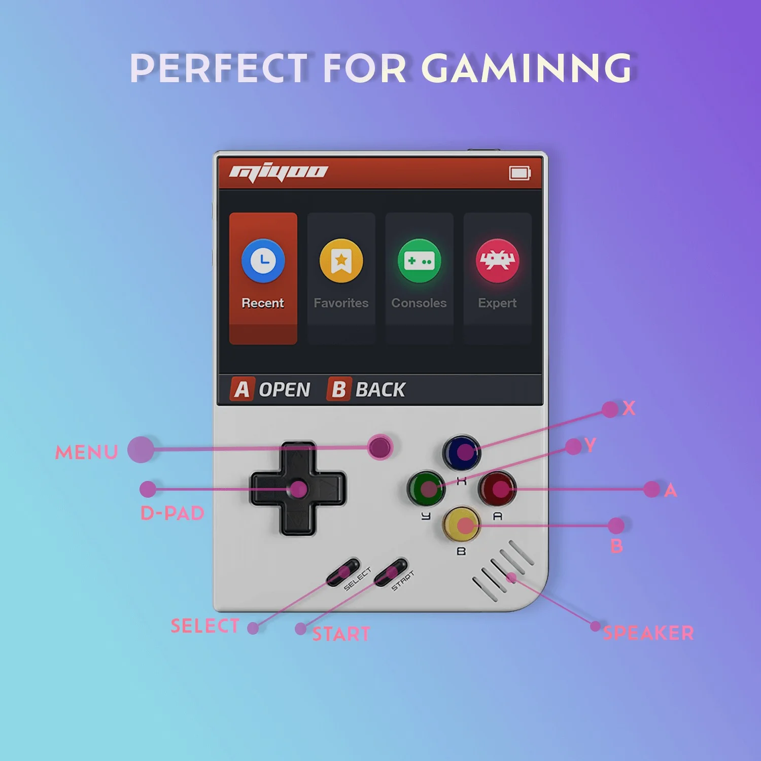 Miyoo Mini Plus Retro Handheld Game Console - Image 5