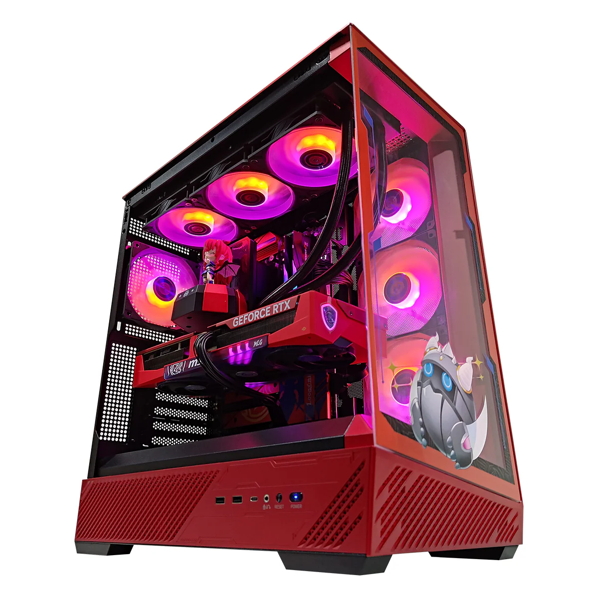 MLG Edition Desktop Gaming PC | AMD Ryzen 9 9900X | 32GB RAM | 1TB SSD | RTX 5070 TI | Windows 11 Pro - Image 3