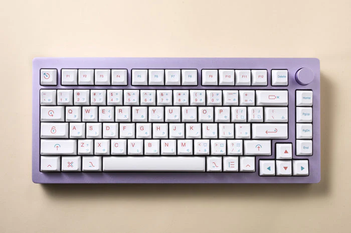 MonsGeek M1 Aluminium Case Mechanical Keyboard Hot-Swappable Gasket DIY Kit (Purple) - Image 6