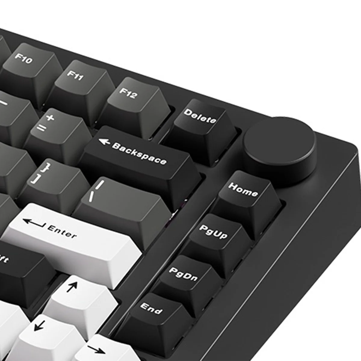 MonsGeek M1 V5 Black & Silver Aluminum Case Multi-Mode RGB Hot-Swappable Mechanical Keyboard (Akko Mirror Switch, Akko Cilantro Switch) - Image 2