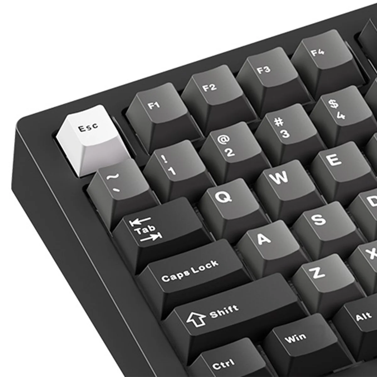 MonsGeek M1 V5 Black & Silver Aluminum Case Multi-Mode RGB Hot-Swappable Mechanical Keyboard (Akko Mirror Switch, Akko Cilantro Switch) - Image 3