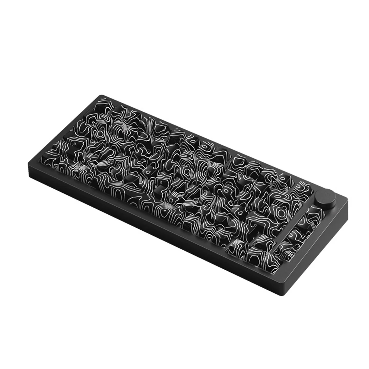 MonsGeek M1 V5 Contour Lines Aluminum Case Multi-Mode RGB Hot-Swappable Mechanical Keyboard (Black) (Akko V3 Piano Pro Switch) - Image 5