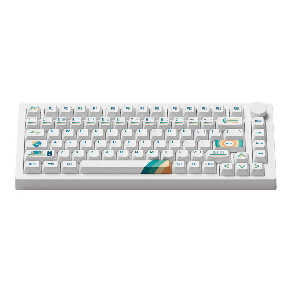 MonsGeek M1 V5 VIA 1980s Aluminum Case Multi-Mode RGB Hot-Swappable Mechanical Keyboard (Akko Botany Switch) - Image 4
