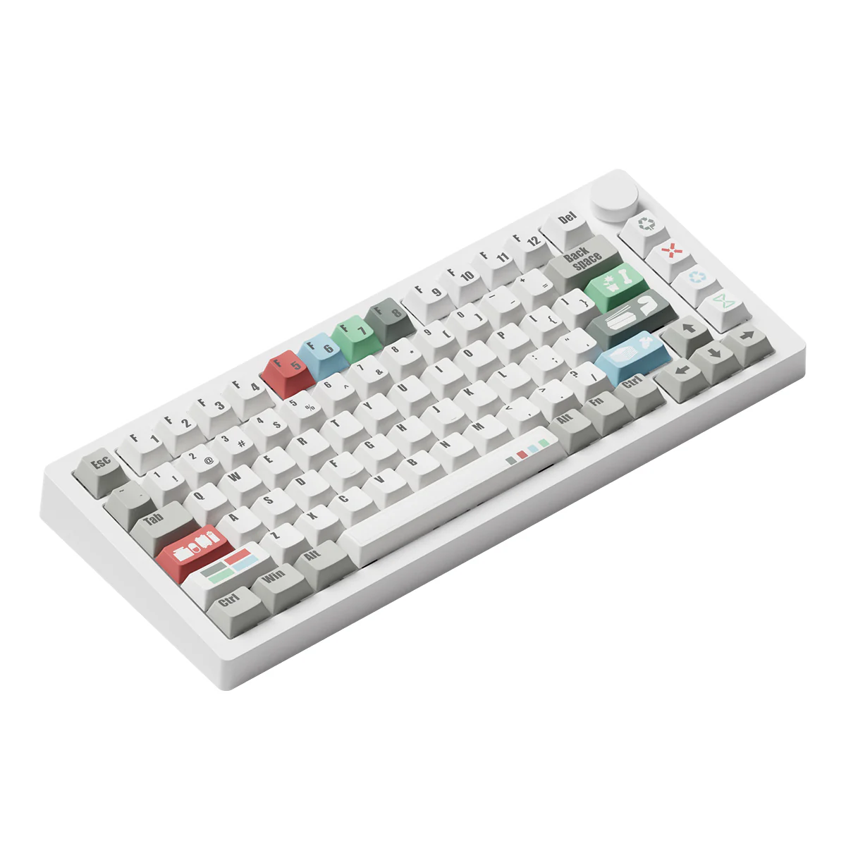 MonsGeek M1 V5 VIA Recycling Aluminum Case Multi-Mode RGB Hot-Swappable Mechanical Keyboard (Akko Botany Switch) - Image 10