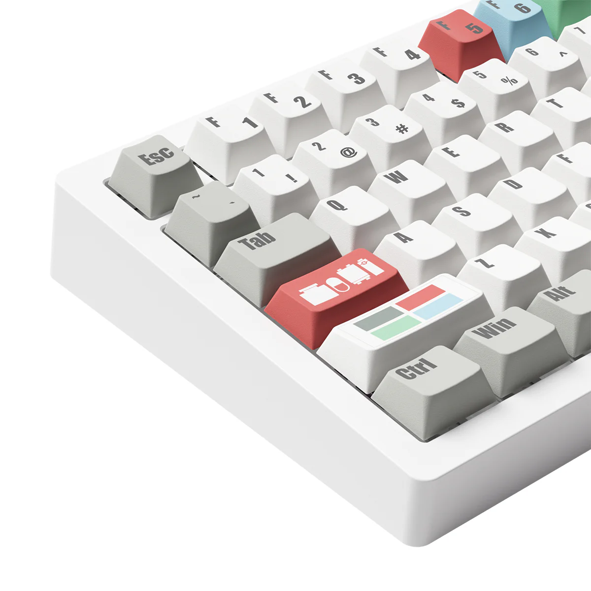 MonsGeek M1 V5 VIA Recycling Aluminum Case Multi-Mode RGB Hot-Swappable Mechanical Keyboard (Akko Botany Switch) - Image 14