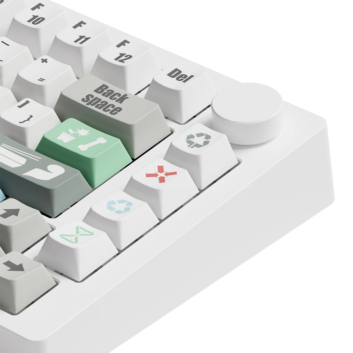 MonsGeek M1 V5 VIA Recycling Aluminum Case Multi-Mode RGB Hot-Swappable Mechanical Keyboard (Akko Botany Switch) - Image 15