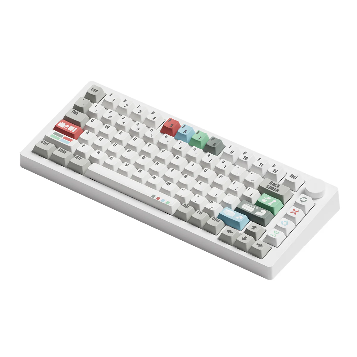 MonsGeek M1 V5 VIA Recycling Aluminum Case Multi-Mode RGB Hot-Swappable Mechanical Keyboard (Akko Botany Switch) - Image 8