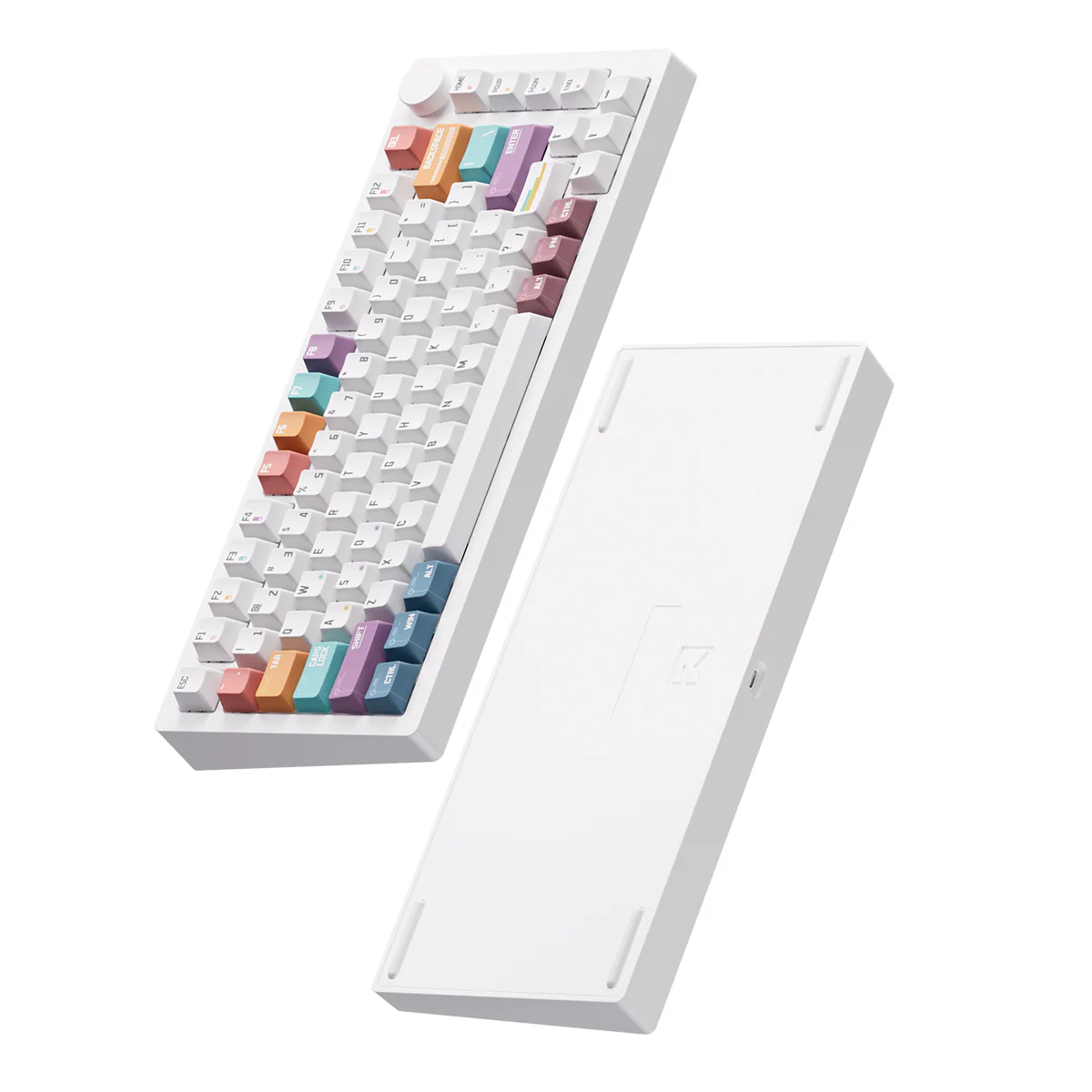 MonsGeek M1 V5 VIA Timeline Aluminum Case Multi-Mode RGB Hot-Swappable Mechanical Keyboard (Akko Rosewood Switch) - Image 13