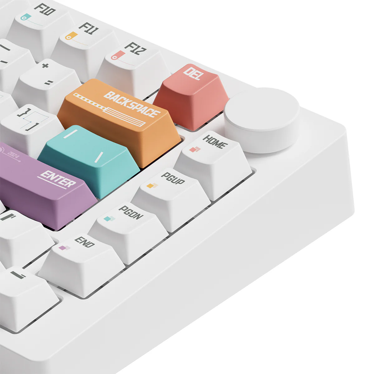 MonsGeek M1 V5 VIA Timeline Aluminum Case Multi-Mode RGB Hot-Swappable Mechanical Keyboard (Akko Rosewood Switch) - Image 9