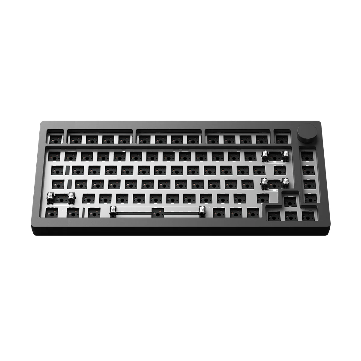 Monsgeek M1W V3 Barebone DIY Kit Aluminum Case Multi-Mode RGB Hot-Swappable Mechanical Keyboard (Dark Night) - Image 3