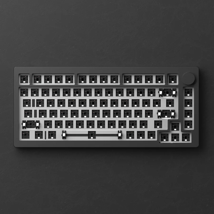 Monsgeek M1W V3 Barebone DIY Kit Aluminum Case Multi-Mode RGB Hot-Swappable Mechanical Keyboard (Dark Night) - Image 6