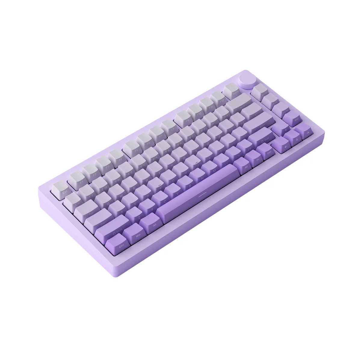 Monsgeek M1W V3 HE-SP Aluminum Case Multi-Mode RGB Mechanical Keyboard (Lilac Purple) (Akko Cream Yellow Magnetic Switch) - Image 5