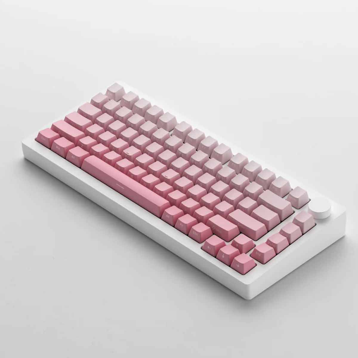 MonsGeek M1W V3 HE-SP Aluminum Case Multi-Mode RGB Mechanical Keyboard (Moonlight White) (Akko Cream Yellow Magnetic Switch) - Image 3