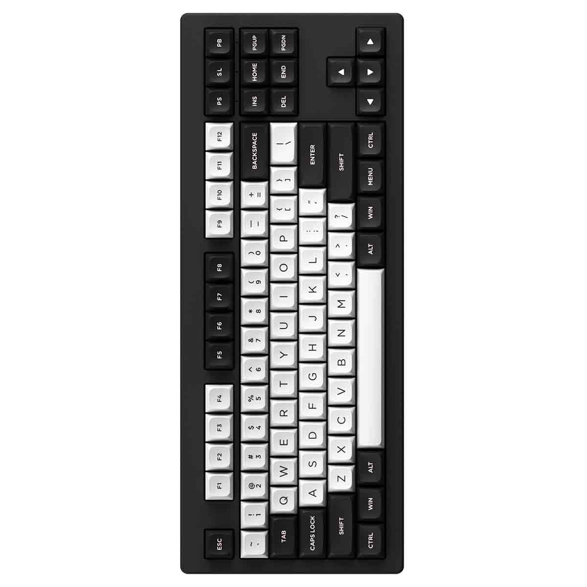 MonsGeek M3W V3 Aluminum Case Multi-Mode RGB Hot-Swappable Mechanical Keyboard (Black Olivia) (Akko V3 Piano Pro Switch) - Image 6