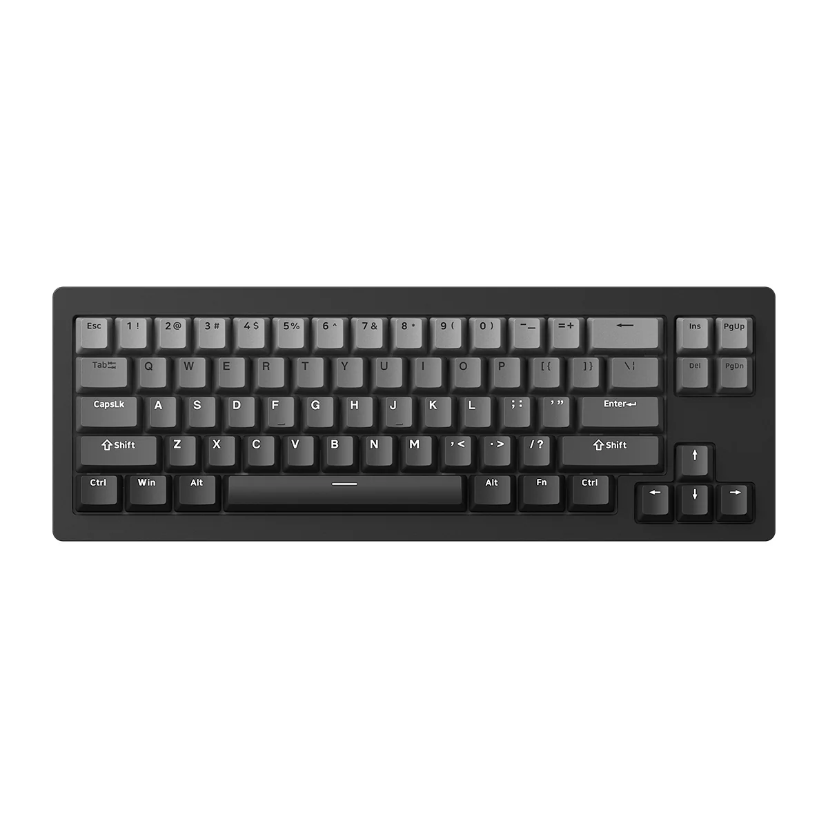 MonsGeek M7W DIY Kit Aluminum Case Multi-Mode RGB Mechanical Keyboard (Akko V3 Cream Yellow Pro) (Black, Purple, Silver) - Image 2