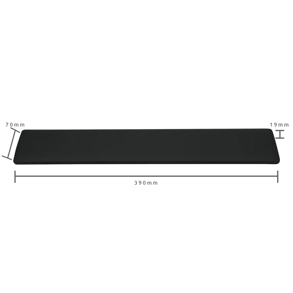 MonsGeek Wrist Rest (98 Size) (Black, Pink, White) - Image 2