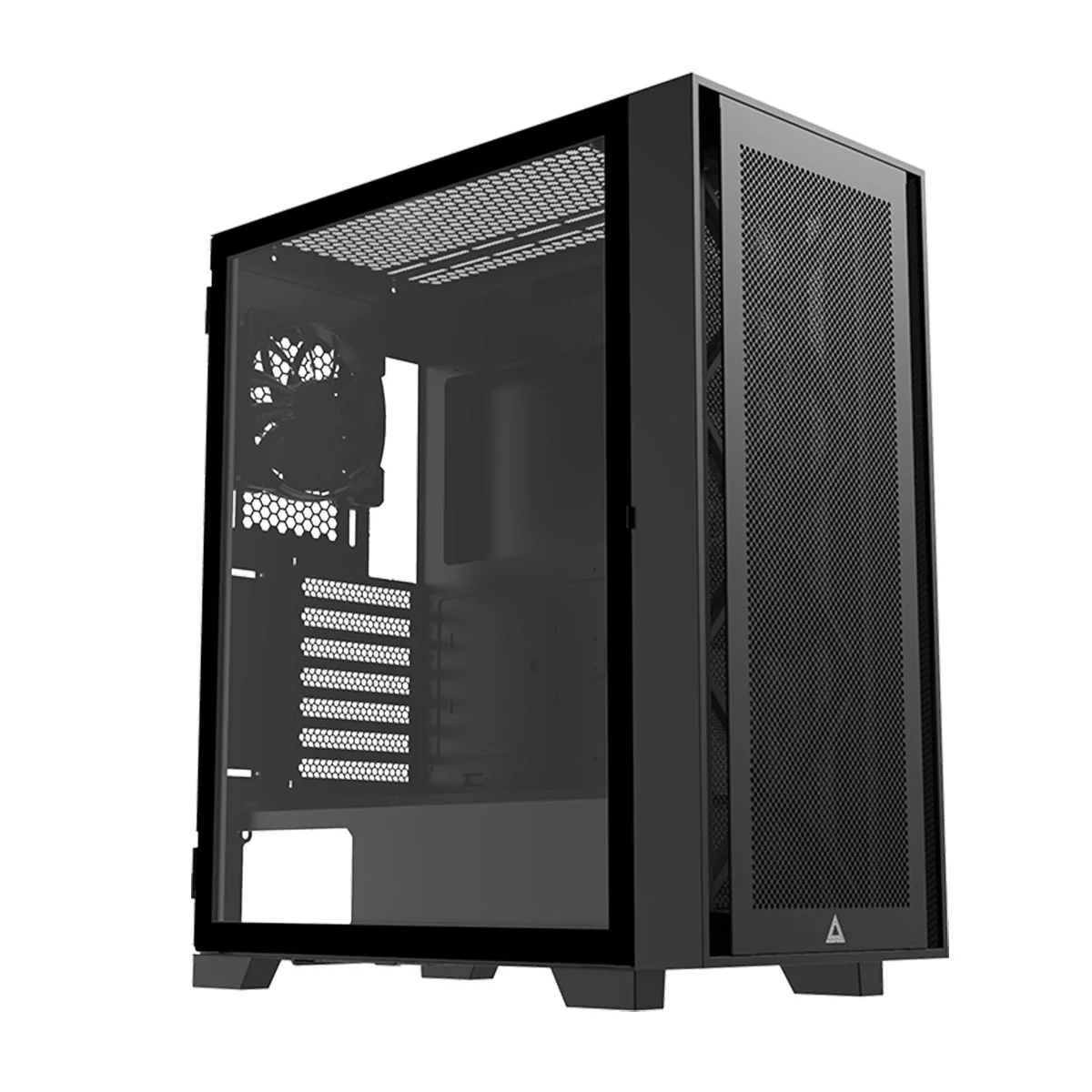 Montech Air 1000 Lite Mesh ATX Case (Black, White) - Image 2