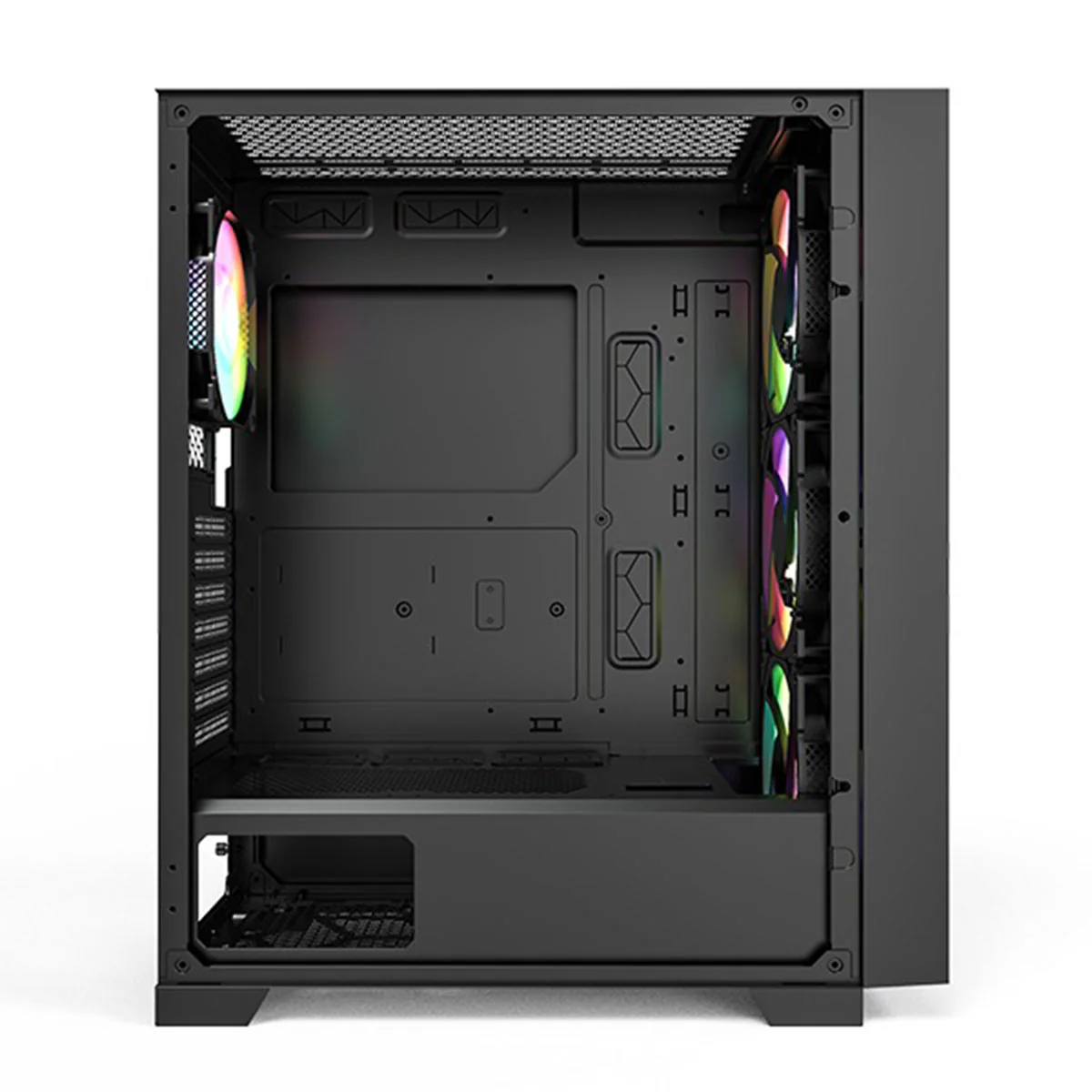 Montech Air 1000 Premium Mesh TG ATX Case (Black, White) - Image 12