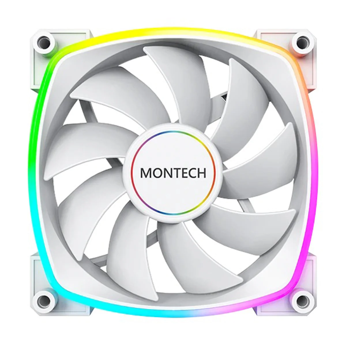 Montech AX140 PWM 140mm ARGB Single Fan Kit (Black, White) - Image 8