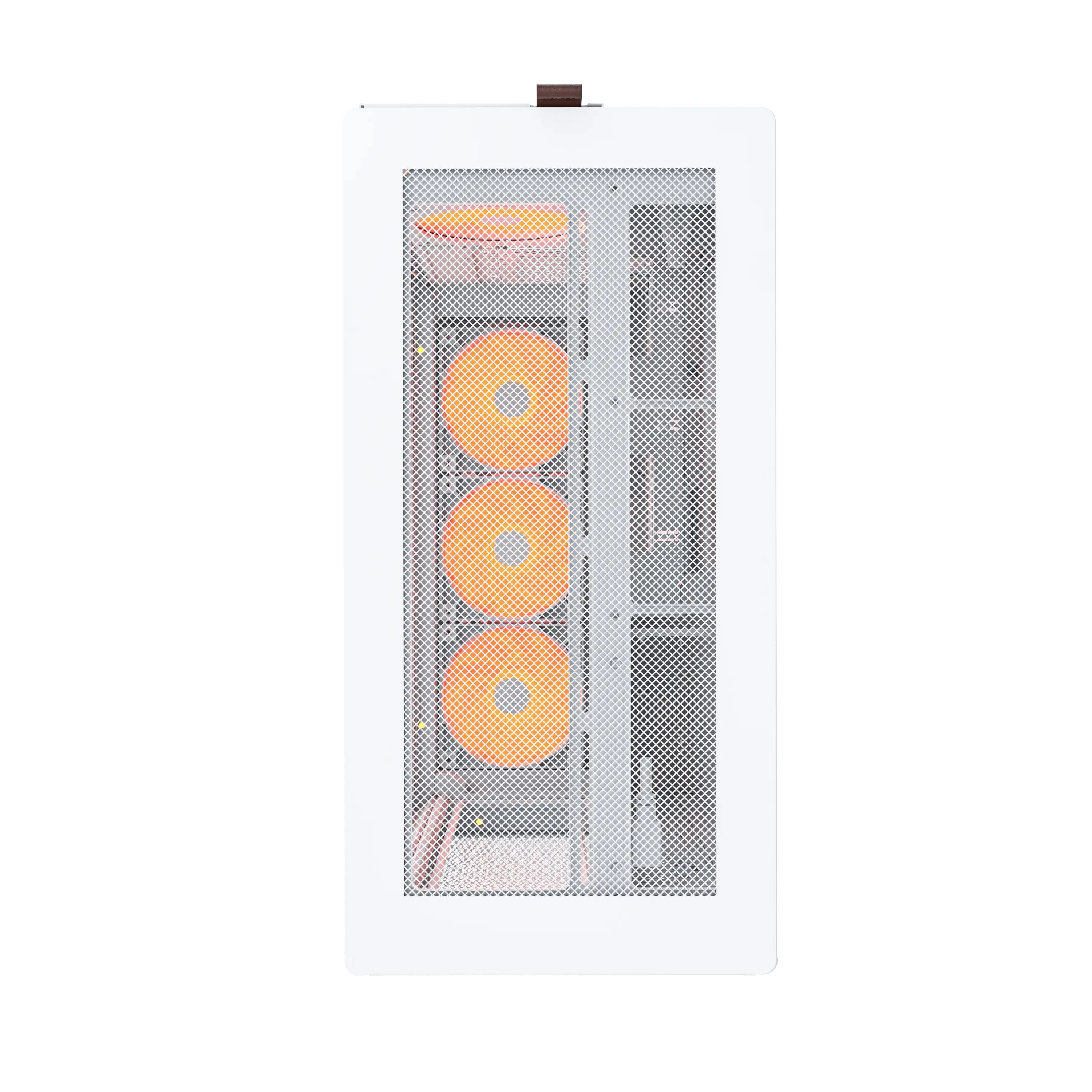 Montech HS01 Pro ATX Mid-Tower Mesh Front & TG Side Panel PC Case (Black, White) - Image 12