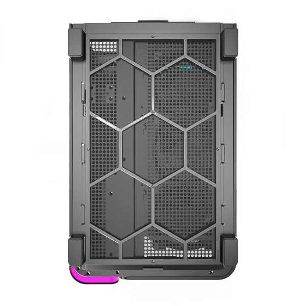 Montech King 95 Pro Mid-Tower Curved Tempered Glass Front Panel PC Case (Black) - Image 3