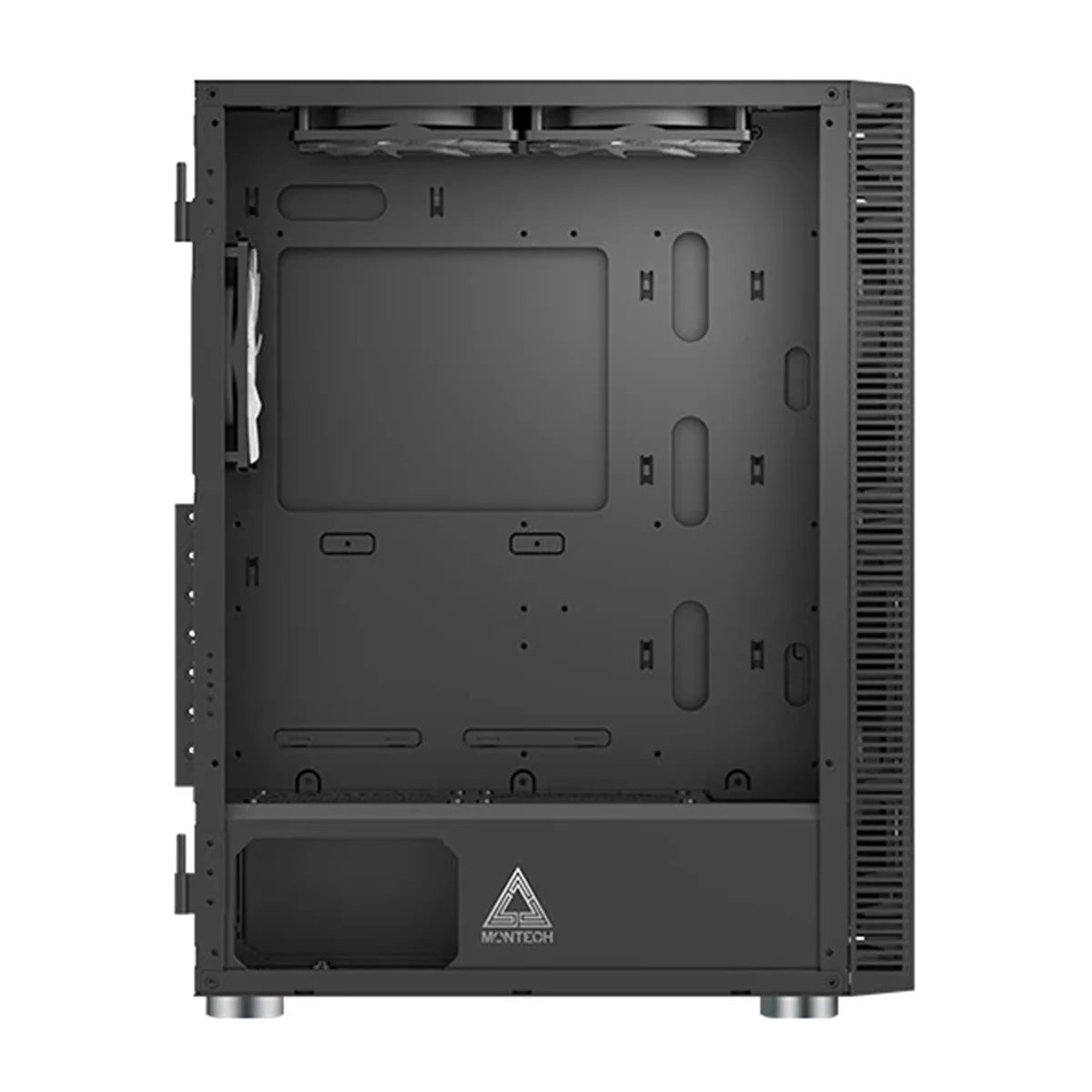 Montech X3 Glass Mid Tower PC Case (Black, White) - Image 6