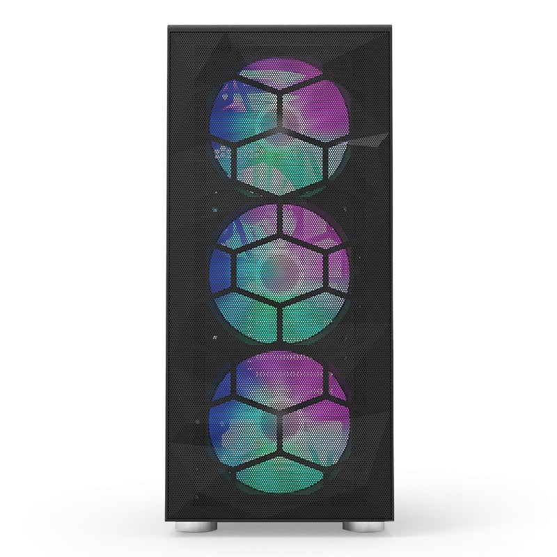 Montech X3 Mesh Mid Tower PC Case (Black, White) - Image 12