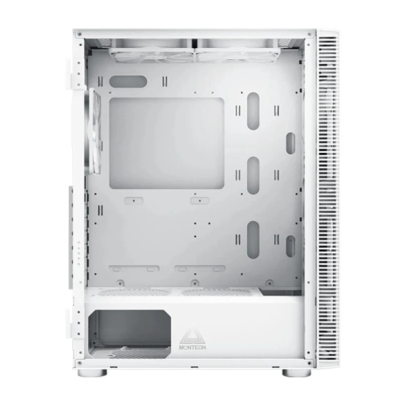 Montech X3 Mesh Mid Tower PC Case (Black, White) - Image 6