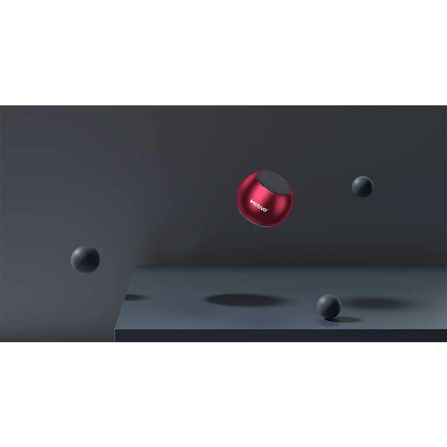 Motivo S10 Mini Bluetooth Speaker (Red) (Y0001) - Image 3