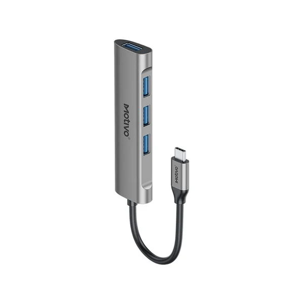 Motivo T11 Type-C Docking Station With 4 USB Ports (Space Grey) (Z0003)