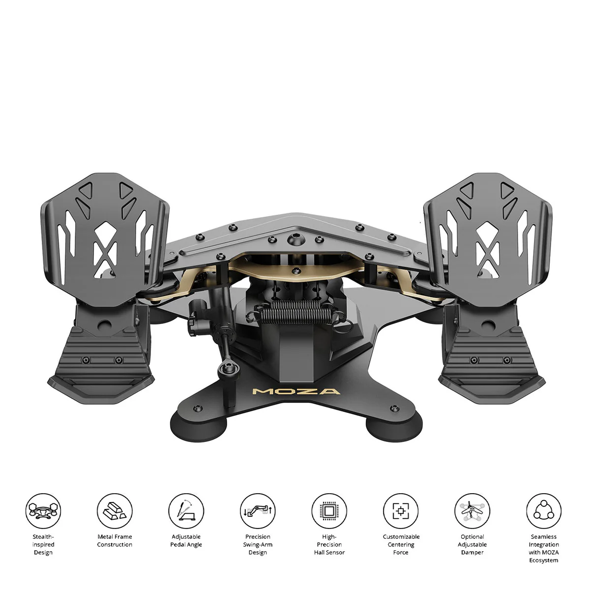 Moza MRP Rudder Pedals (AS019)