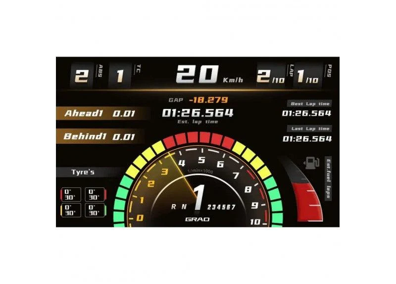 Moza Racing CM Racing Dash For R9 (RS16) - Image 5