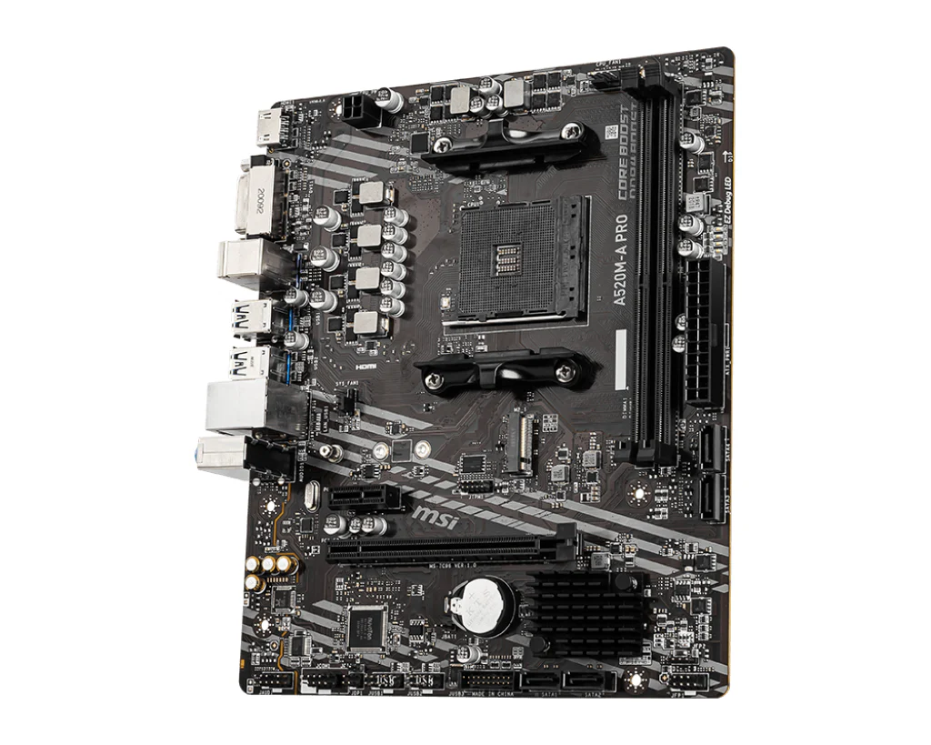 MSI A520M-A Pro AMD Motherboard - Image 2