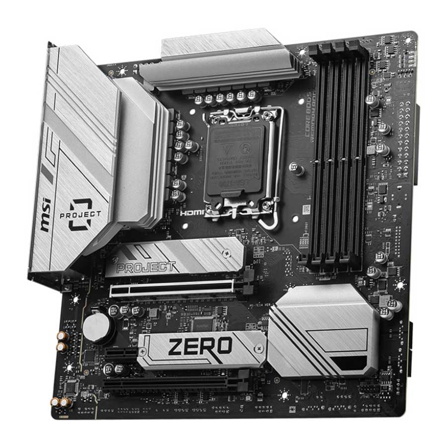 MSI B760M Project Zero Motherboard - Image 2
