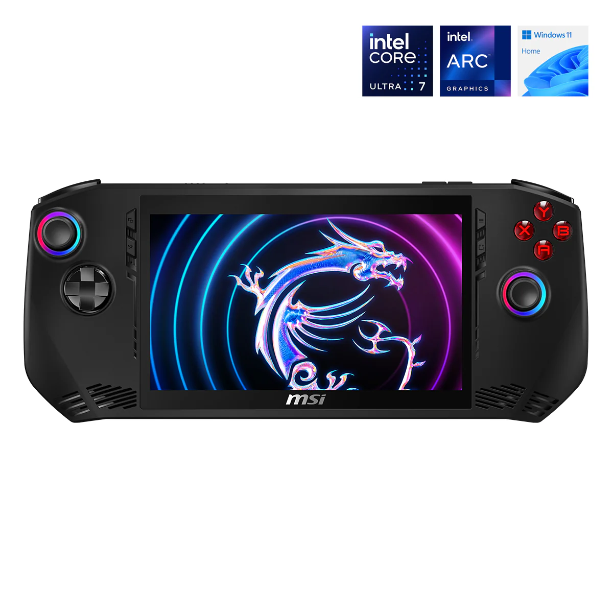 MSI Claw A1M Handheld Portable Gaming | Intel Core Ultra 7-155H Processor | 7" FHD (1920x1080) 120Hz IPS | 16GB RAM | 1 TB SSD | Windows 11