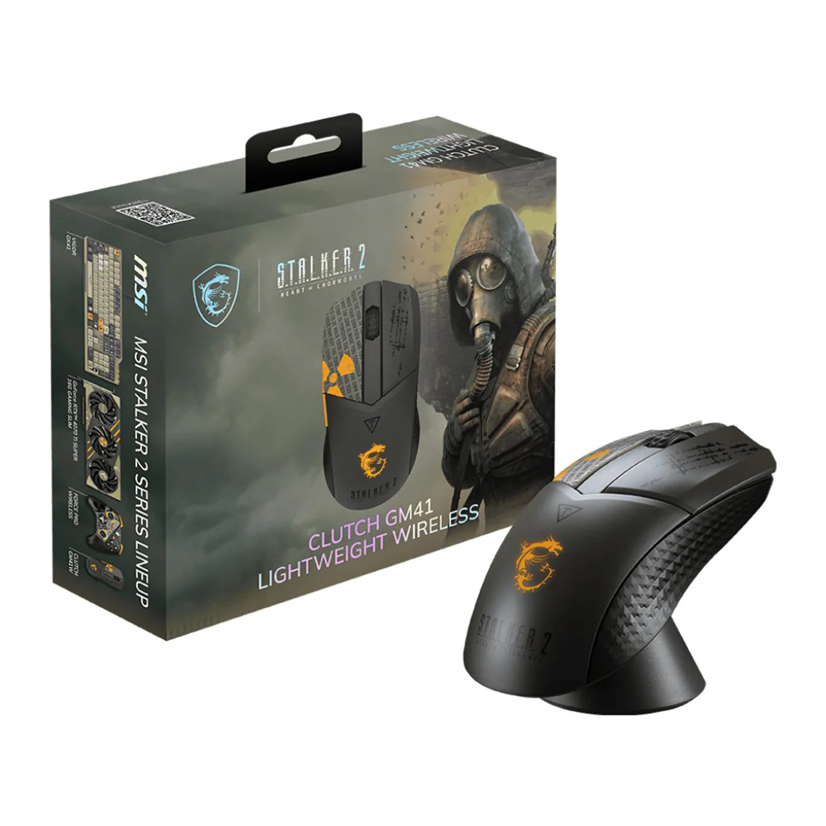 MSI Clutch GM41 Lightweight Wireless Stalker 2 Edition Gaming Mouse - Image 6