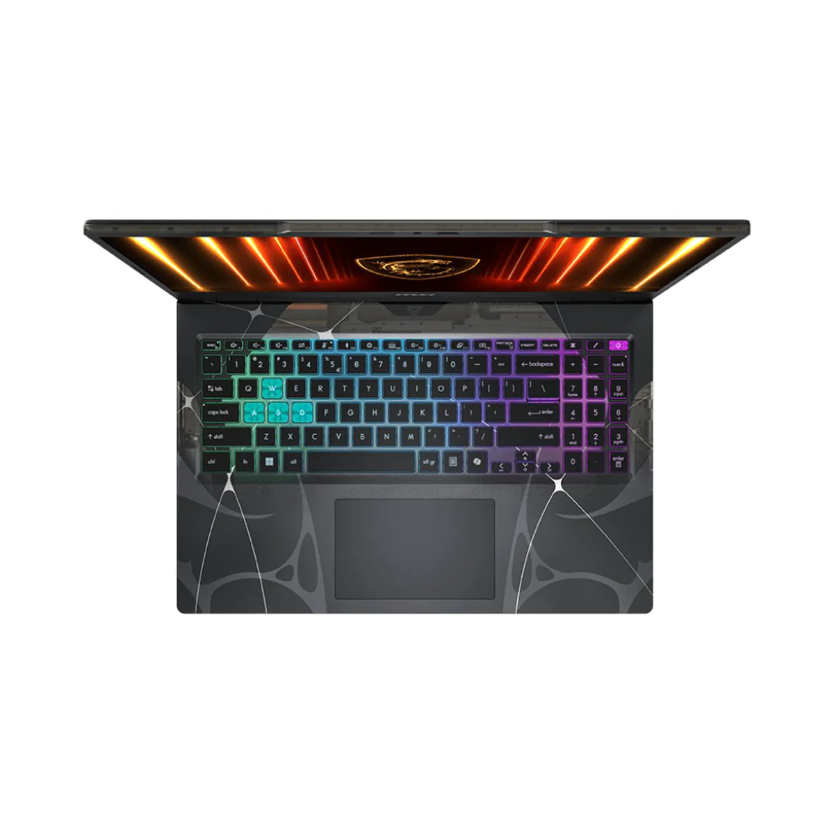 MSI Cyborg 15 B13WEKG-888PHNN Gaming Laptop (Translucent Black) | 15.6" FHD (1920x1080) 144Hz IPS | Core i5-13420H | 16GB RAM | 512GB SSD | RTX 5050 | Windows 11 Home | MSI Essential Backpack + MSI Mouse M88 - Image 6