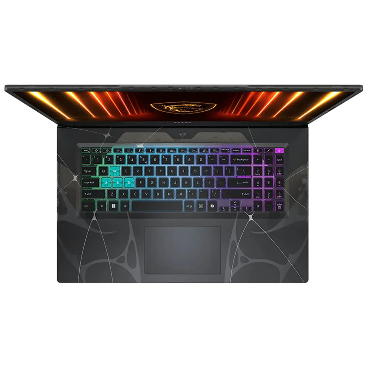 MSI Cyborg 17 B2RWFKG-420PH Gaming Laptop (Translucent Black) | 17.3" FHD (1920x1080) 144Hz IPS | Core 7-240H | 16GB RAM | 512GB SSD | RTX 5060 | Windows 11 Home | MSI Essential Backpack - Image 6