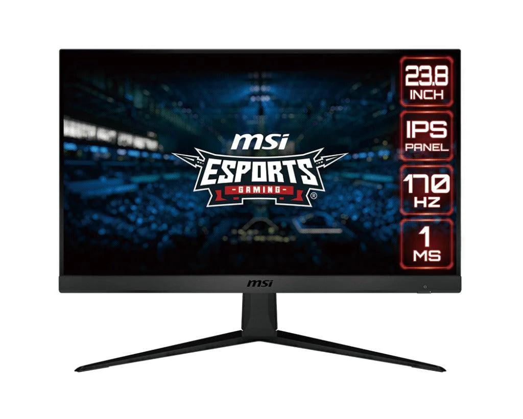 MSI G2412 23.8" 170HZ FHD IPS Esports Gaming Monitor - Image 2