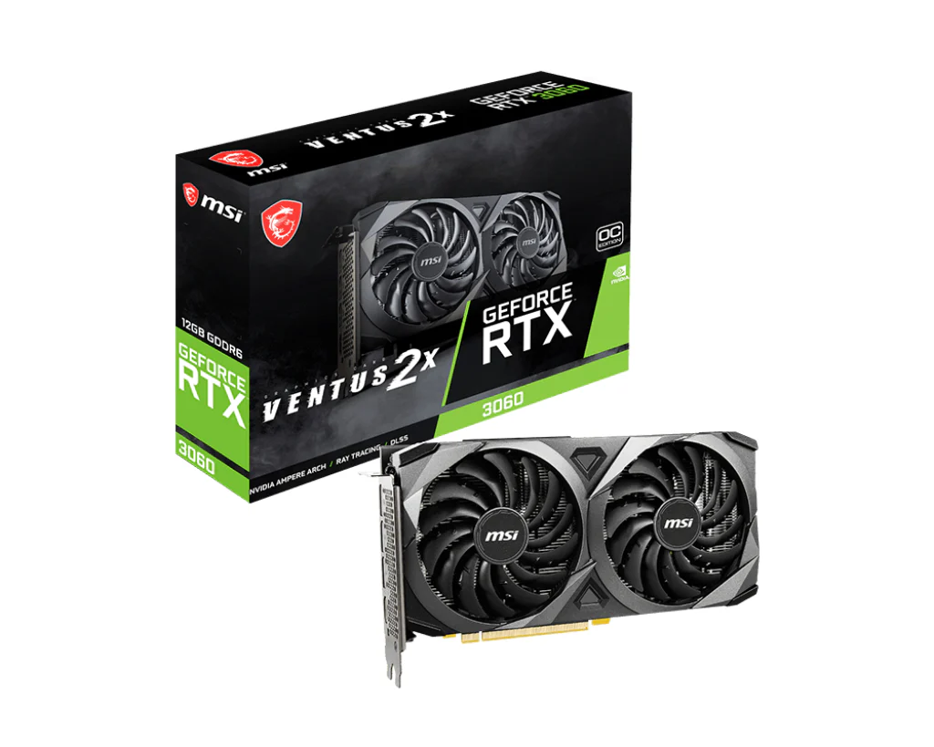 MSI GeForce RTX 3060 Ventus 2X 12GB OC GDDR6 Graphics Card - Image 5