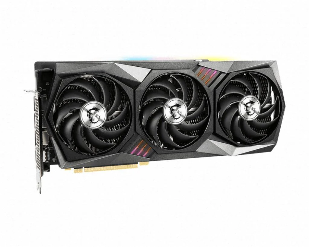 MSI Geforce RTX 3080 Gaming z Trio 10G LHR GDDR6X Graphics Card - Image 2