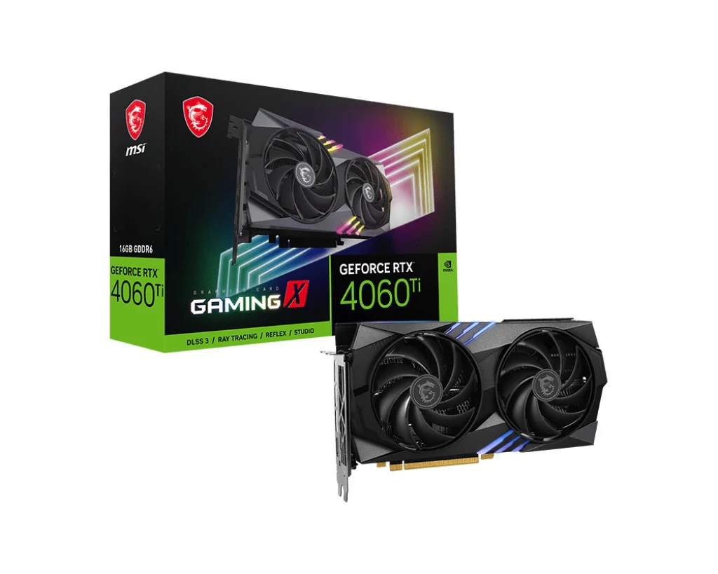 MSI GeForce RTX 4060 Ti Gaming X 16GB GDDR6 Graphics Card - Image 5