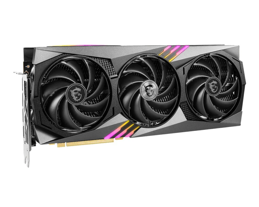 MSI Geforce RTX 4070 Gaming X Trio 12GB GDDR6X Graphics Card - Image 2