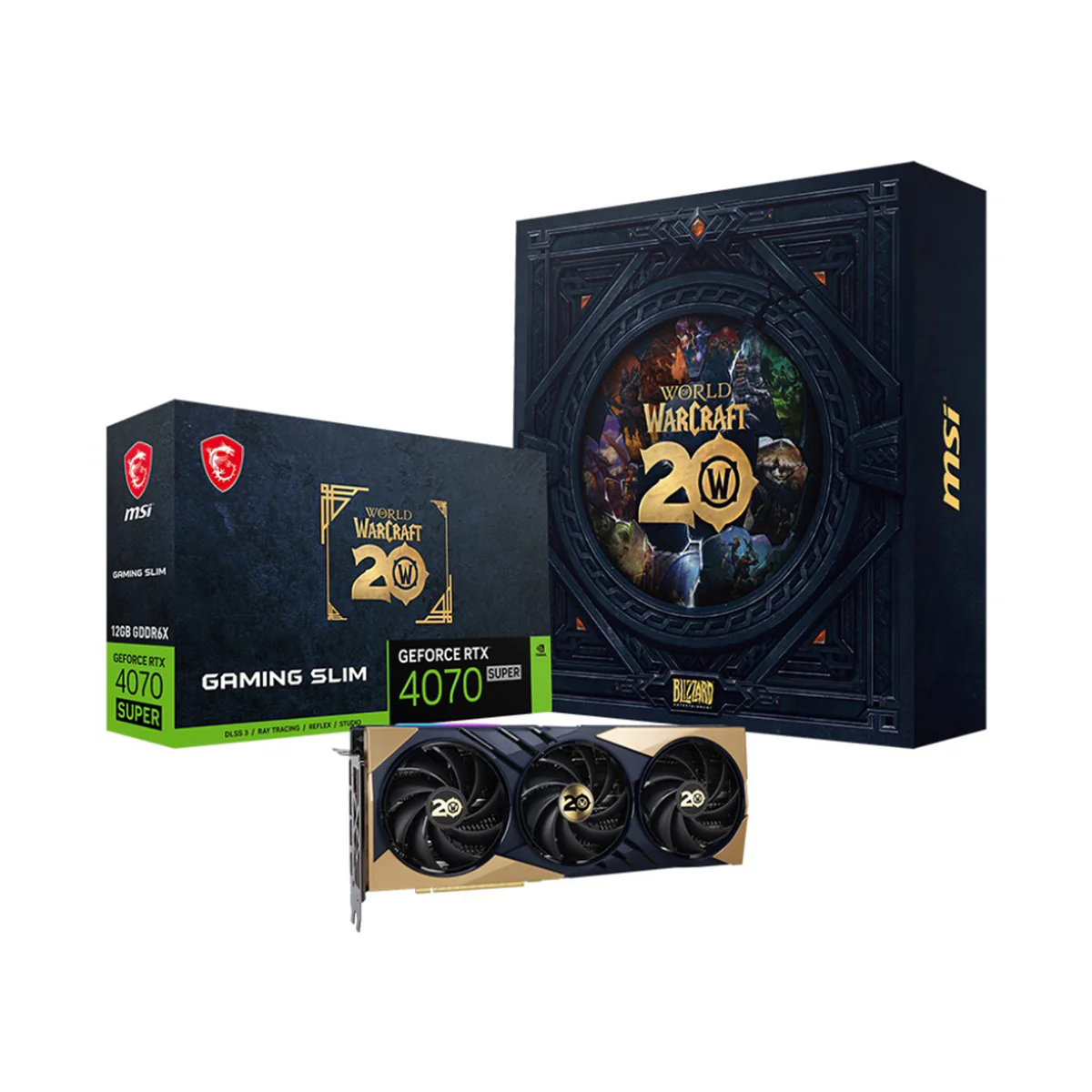 MSI GeForce RTX 4070 Super 12GB GDDR6X Gaming Slim Graphics Card (World of Warcraft Ed.) - Image 9