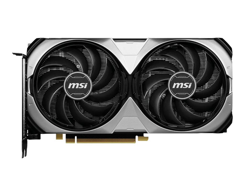 MSI GeForce RTX 4070 Ventus 2X E 12GB OC GDDR6X Graphics Card
