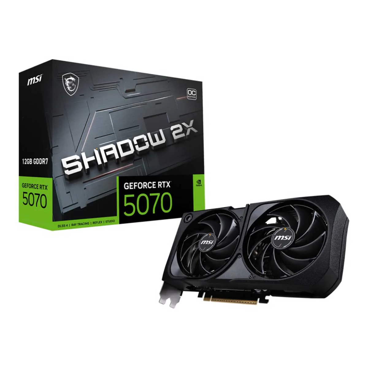MSI GeForce RTX 5070 12GB Shadow 2X OC Graphics Card - Image 6