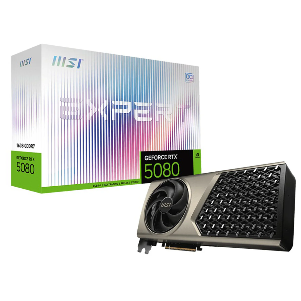 MSI GeForce RTX 5080 16GB Expert OC GDDR7 Graphics Card - Image 9