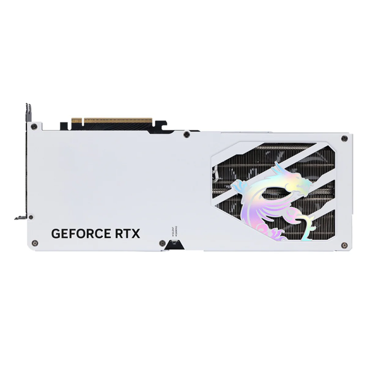 MSI Geforce RTX 5080 16GB GDDR7 Gaming Trio OC Graphics Card (White) - Image 4