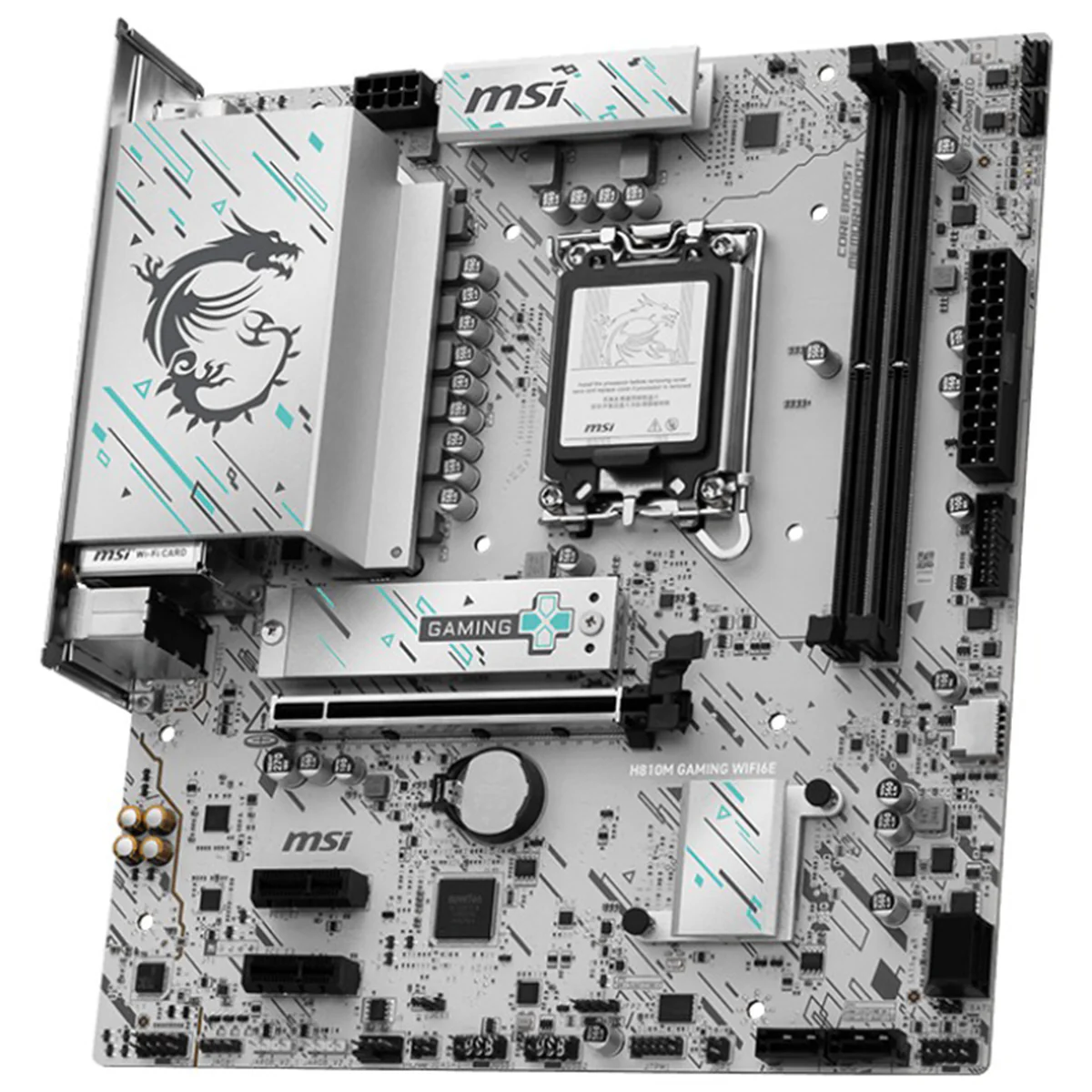 MSI H810M Gaming Wifi6E DDR5 Intel Motherboard - Image 3