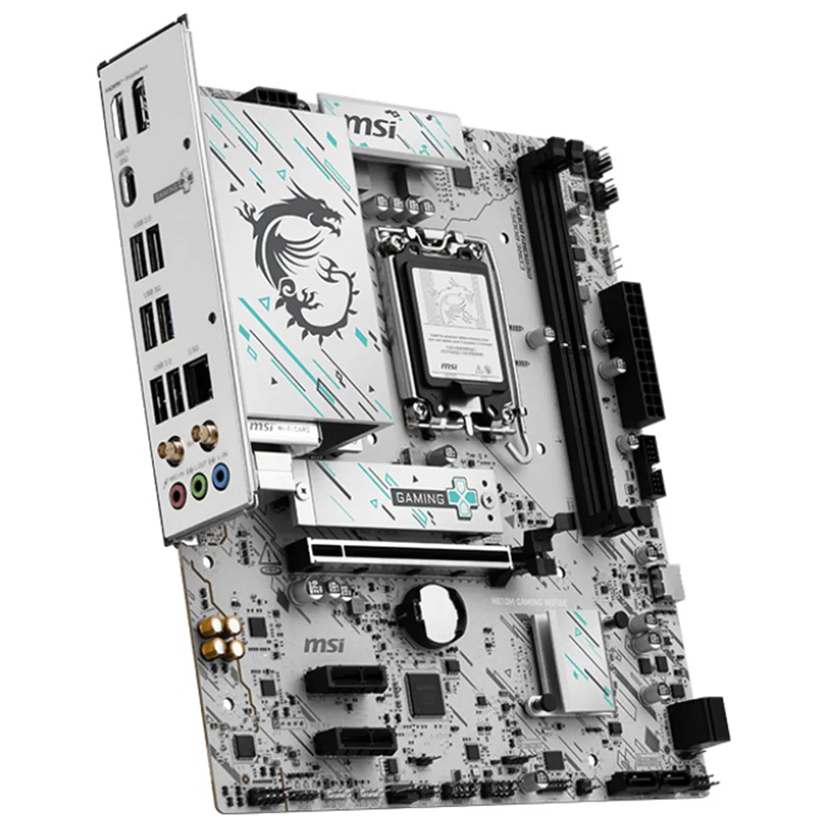 MSI H810M Gaming Wifi6E DDR5 Intel Motherboard - Image 4
